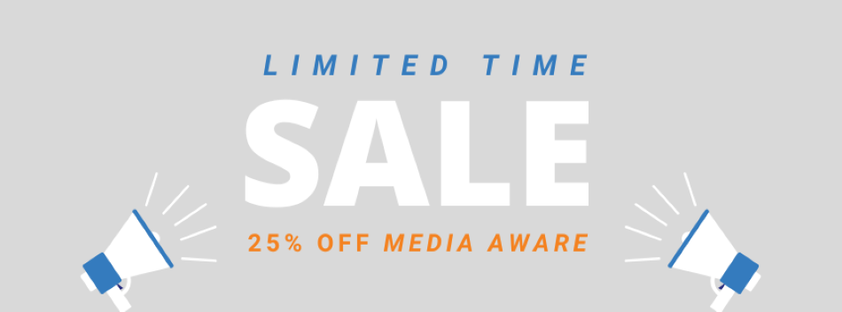 Colorful Modern Abstract Shape Background End Of Season Sale Facebook Cover (8) LIMITED TIME SALE - 25% OFF MEDIA AWARE